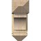 Ekena Millwork Westlake Arts and Crafts Rough Sawn Bracket w/ Offset Brace, Douglas Fir, 8"W x 20"D x 20"H BKT0806X20X20WTL03RDF - alternate 2